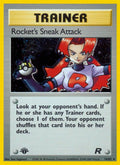 Rocket's Sneak Attack (16) (16/82) (Unlimited Holofoil) [Team Rocket]