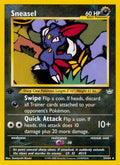 Sneasel 024/64  - 1st Edition